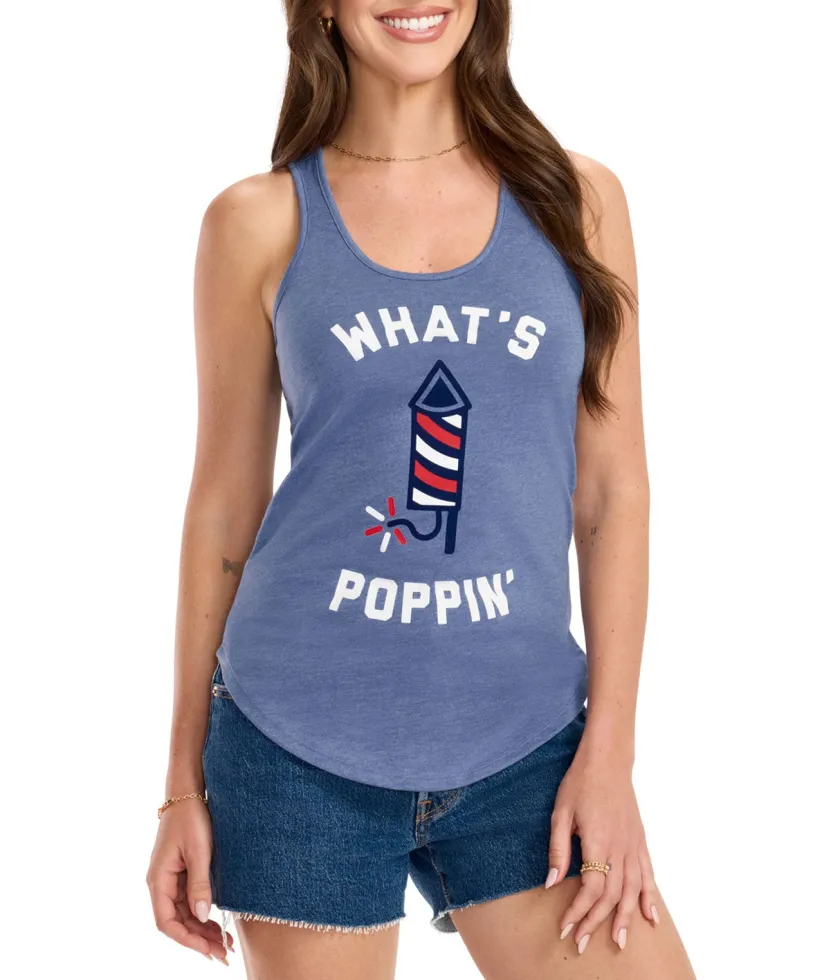 Tipsy Elves Women's What's Poppin' Tank Top Discount