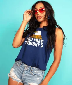 Tipsy Elves Women's You Free Tonight? Tank Top Best