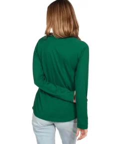 Tipsy Elves Women's Zero Lucks Long Sleeve Shirt Clearance